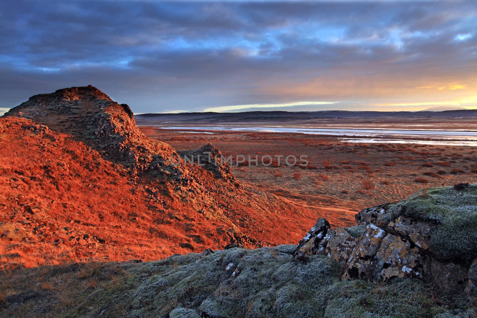 Southern iceland sunrise by olliemt