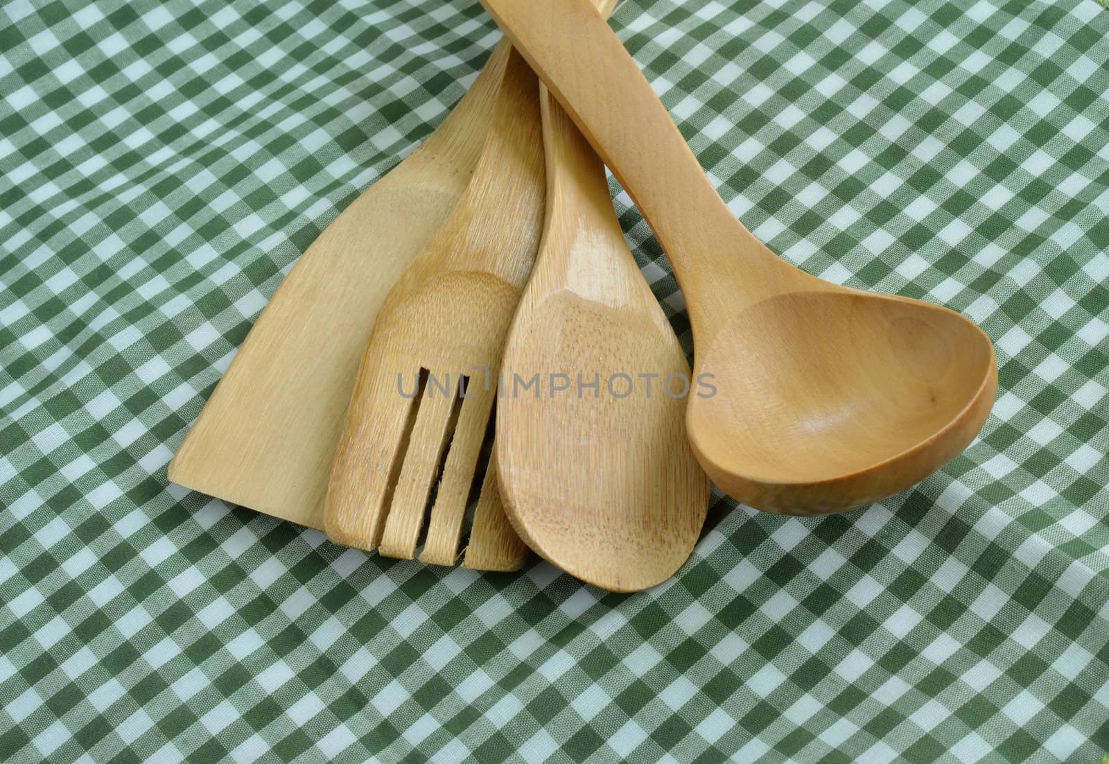 Wooden cooking utensils