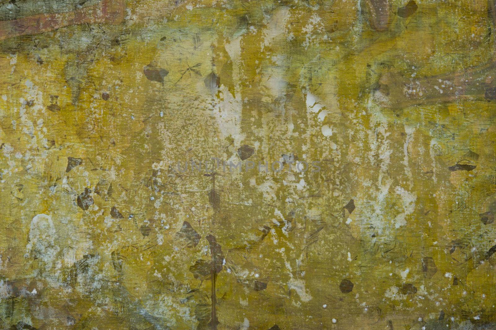 Image of old antiqued metal with a grunge type texture