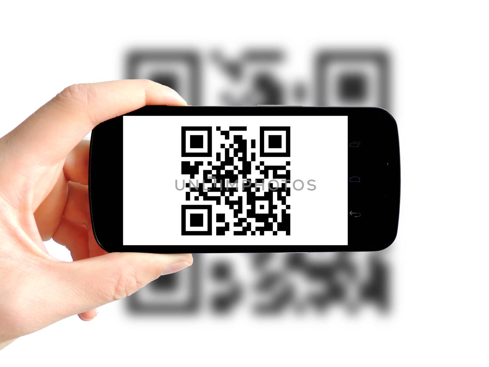 QR Code Smartphone by mereutaandrei