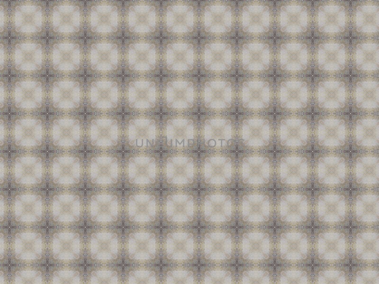 Vintage shabby background with classy patterns. Geometric or floral pattern on paper texture in grunge style.