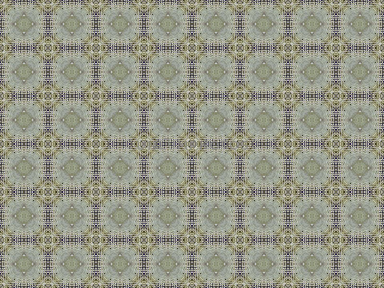 Vintage shabby background with classy patterns. Geometric or floral pattern on paper texture in grunge style.