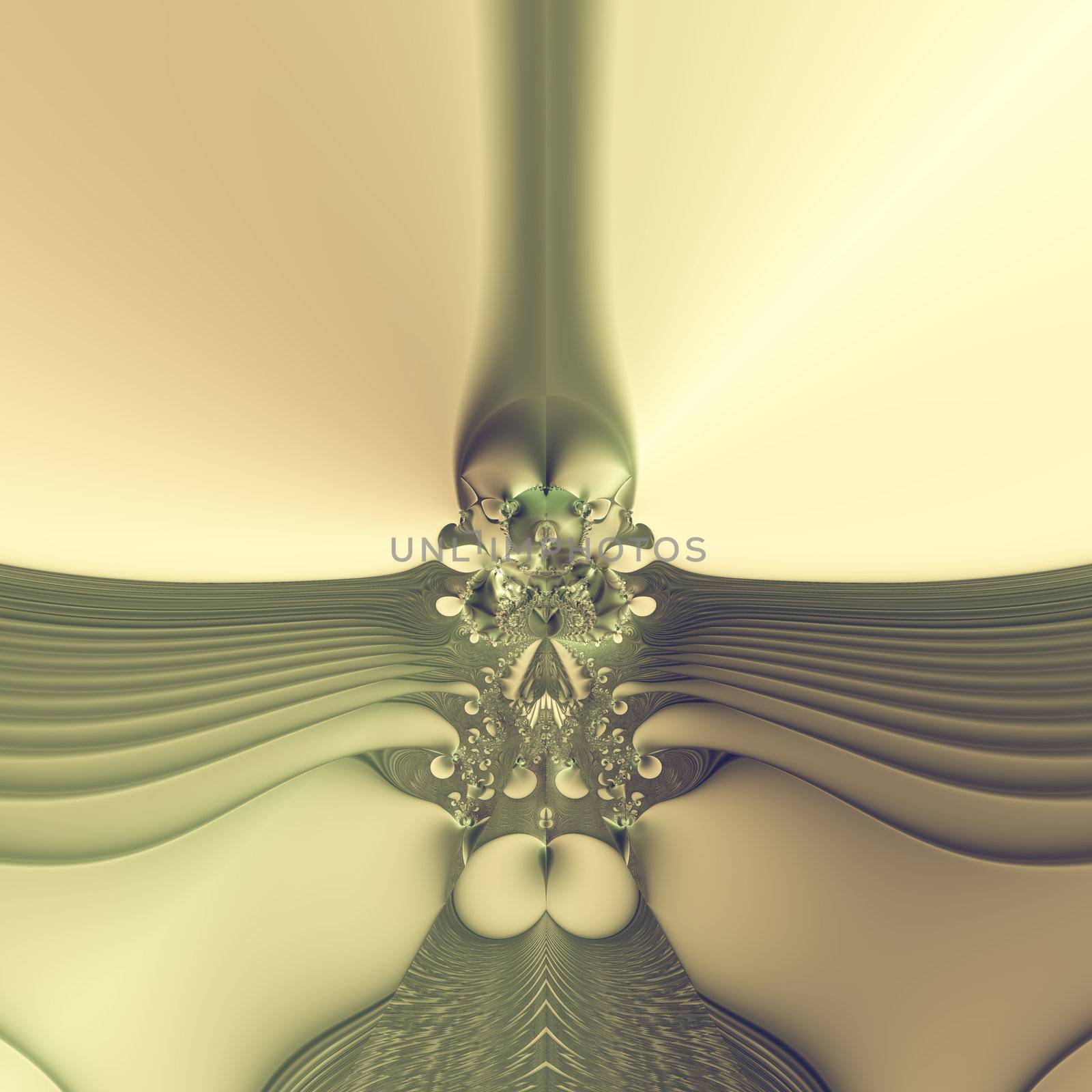 Elegant fractal design, abstract psychedelic art, glowing world