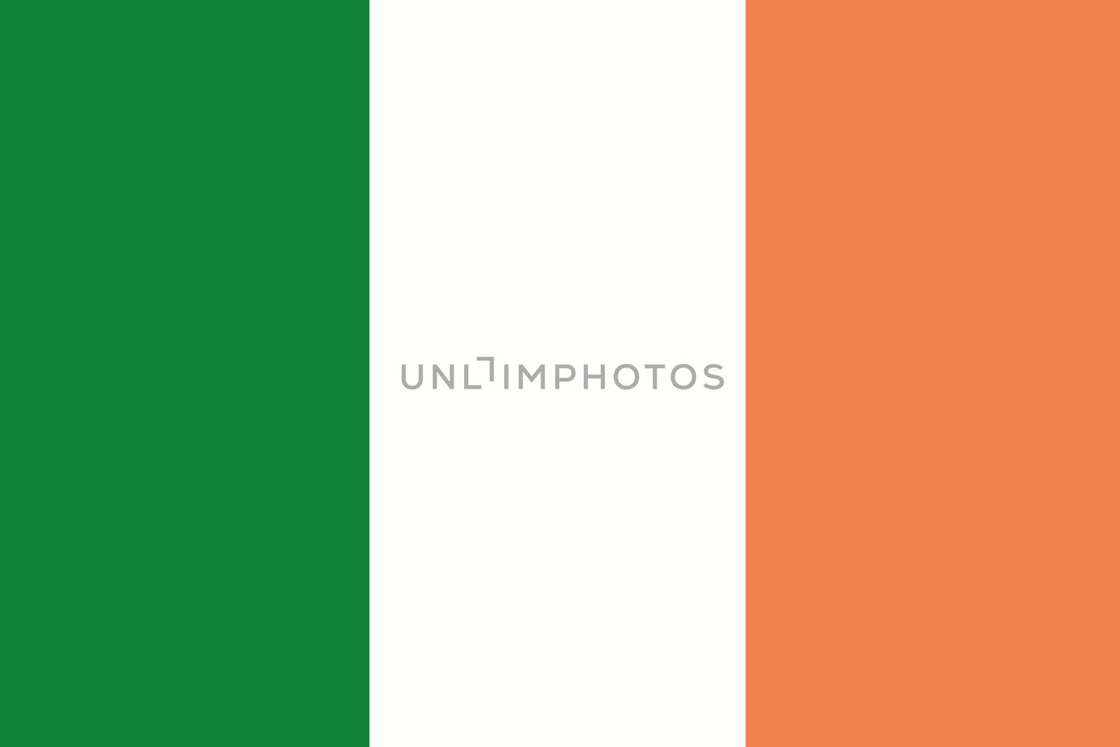 Illustrated Drawing of the flag of Ireland by DragonEyeMedia