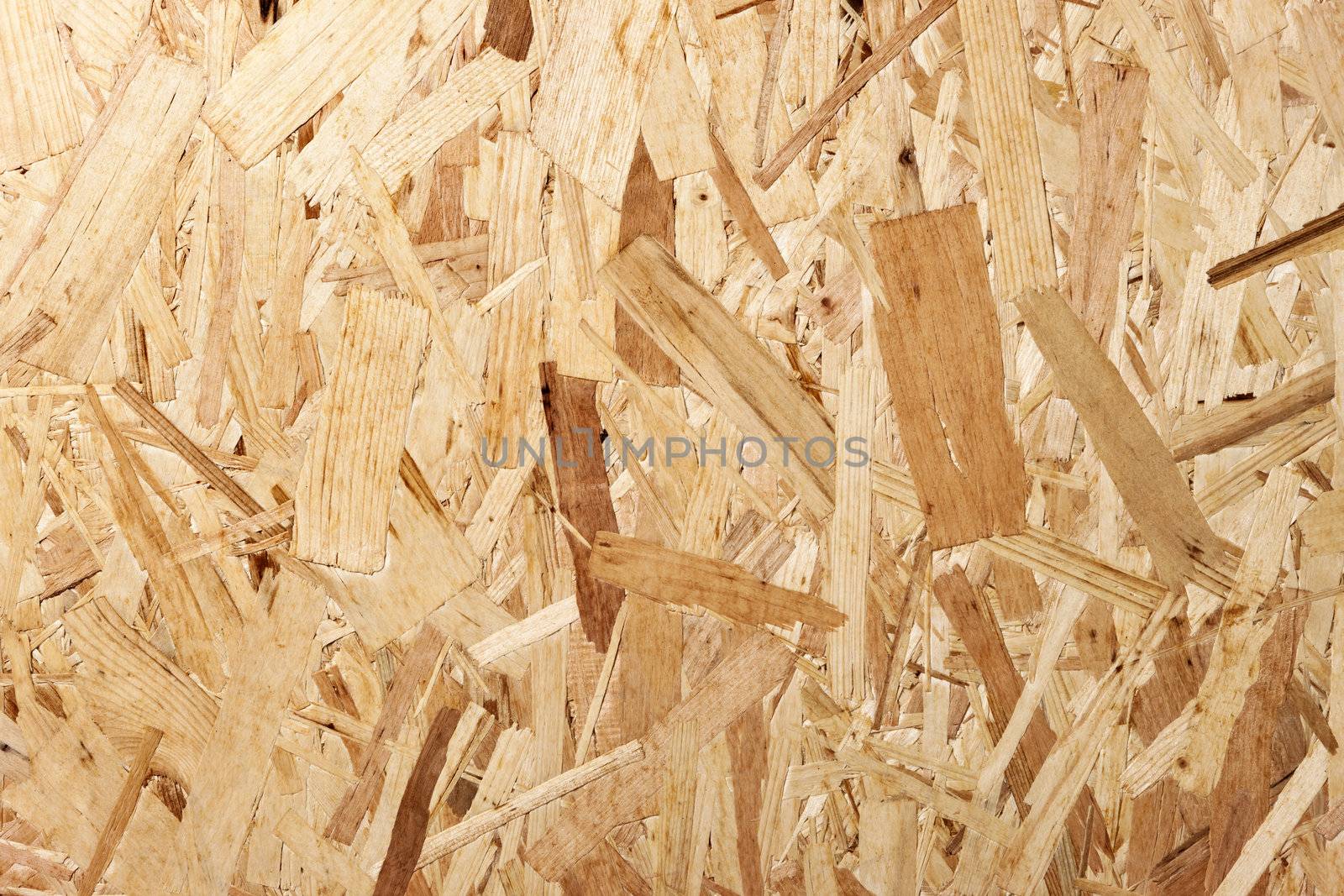 Recycled compressed wood texture for background. Top view 