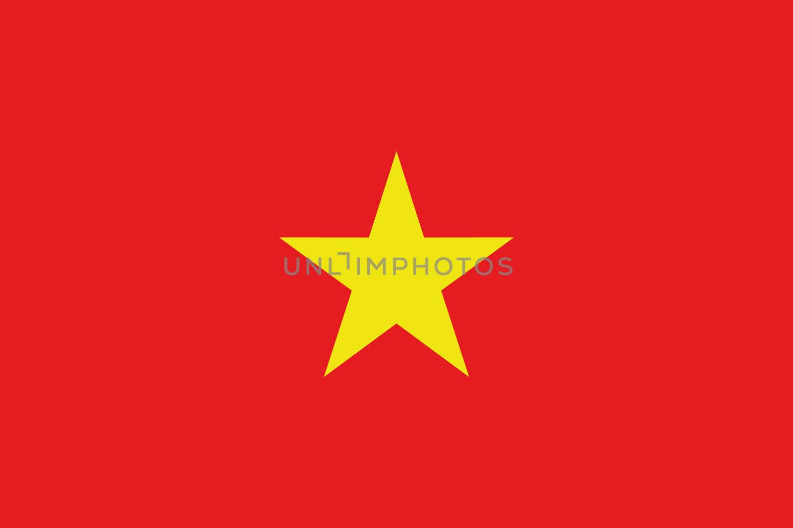 An illustration of the flag of Vietnam