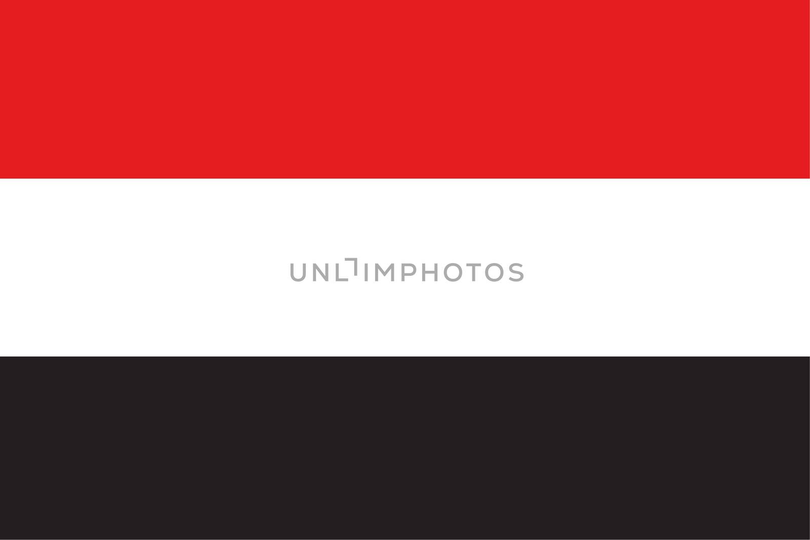 An illustration of the flag of Yemen