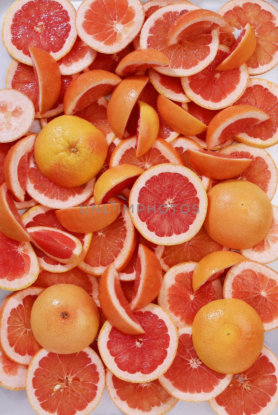 Group of orange for background