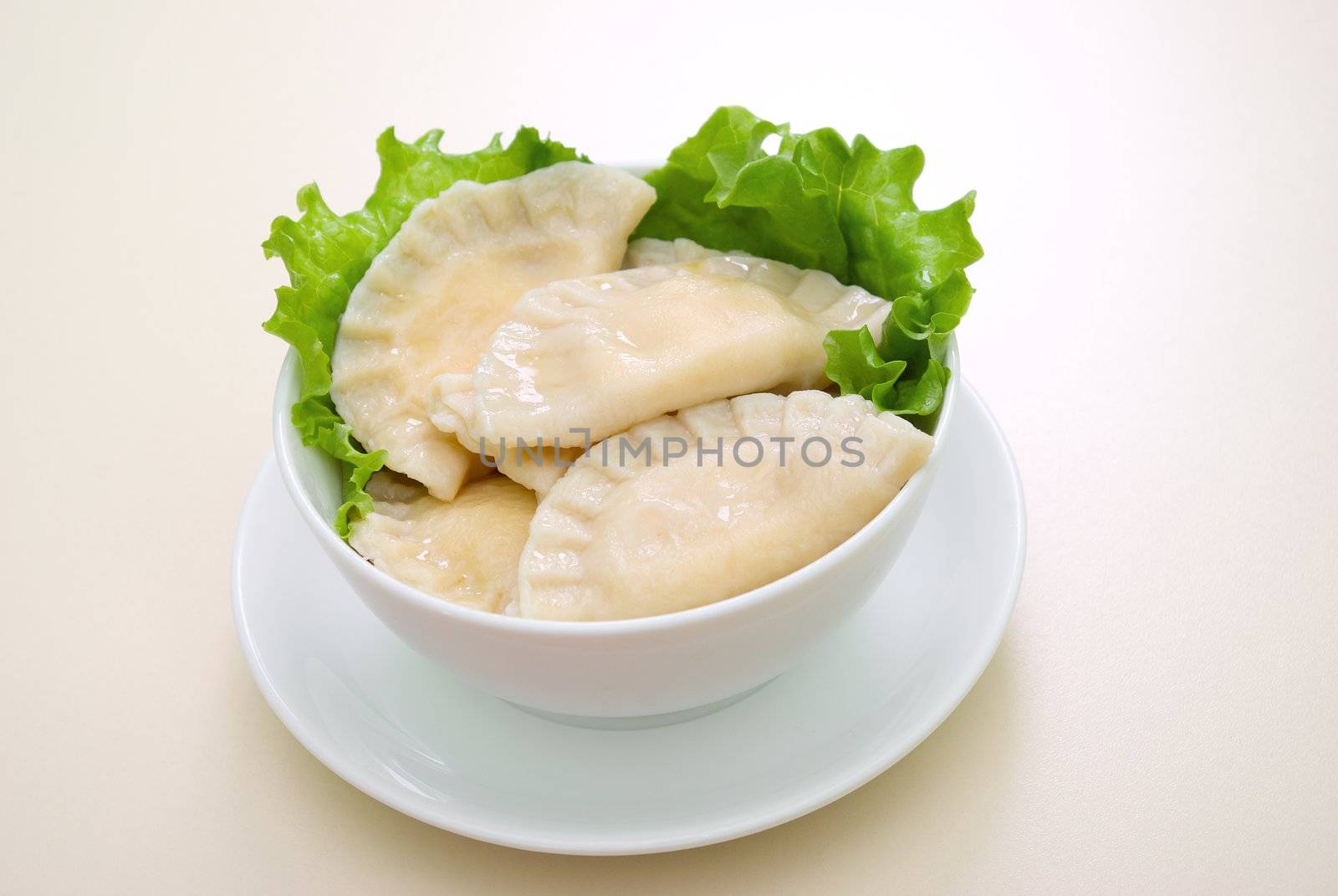 vareniks with cheese are Ukrainian foods closeup.dumplings