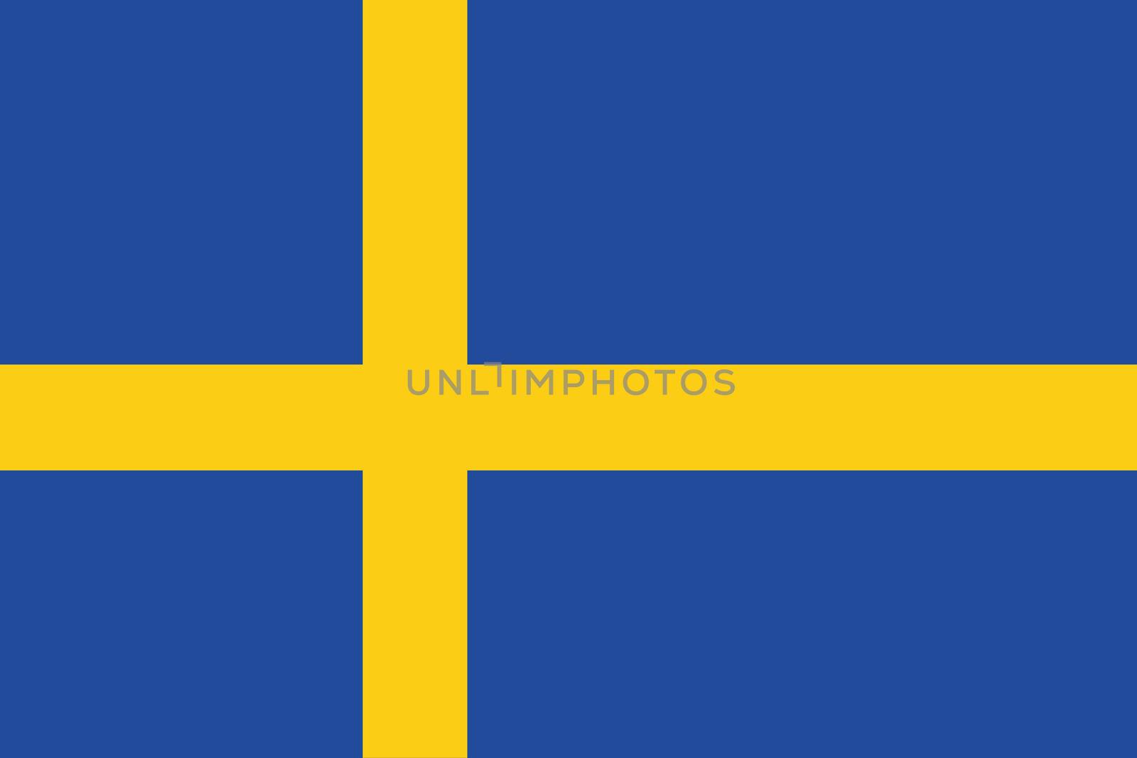 An illustration of the flag of Sweden