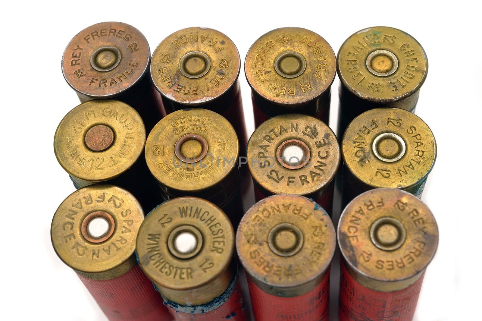 shotgun and its cartridges. Still life representing hunting.