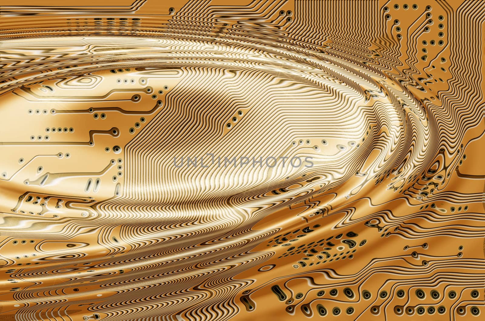 Image of the printed circuit - motherboard - technology abstract