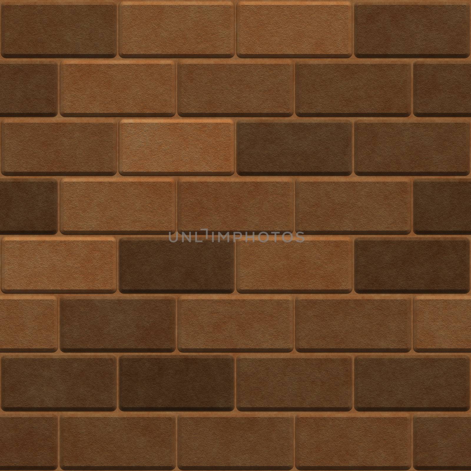 Brick wall. Seamless pattern. High resolution