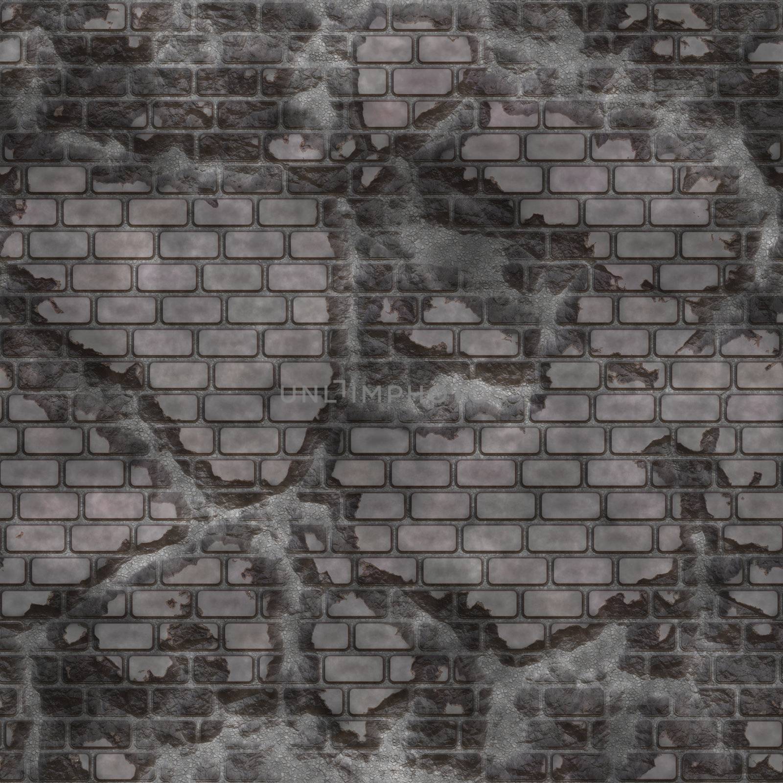 Old brick wall. Seamless pattern. High resolution