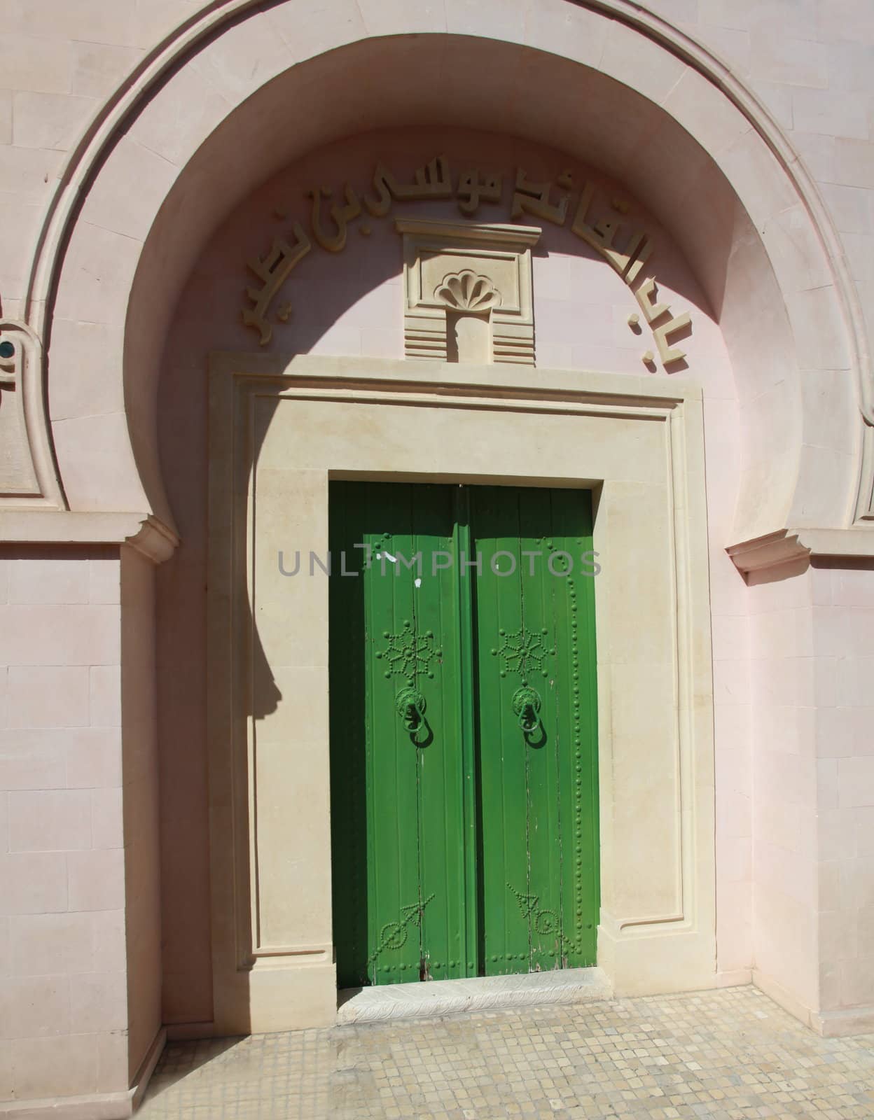 View of the old front door 