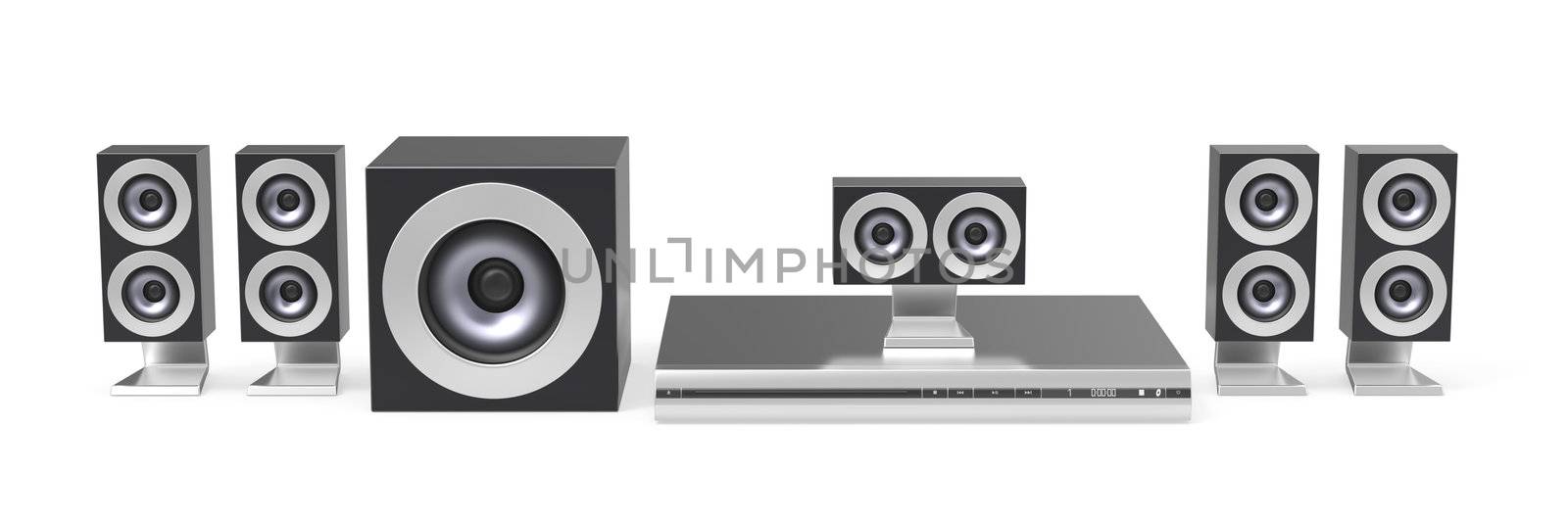 Home cinema system by magraphics