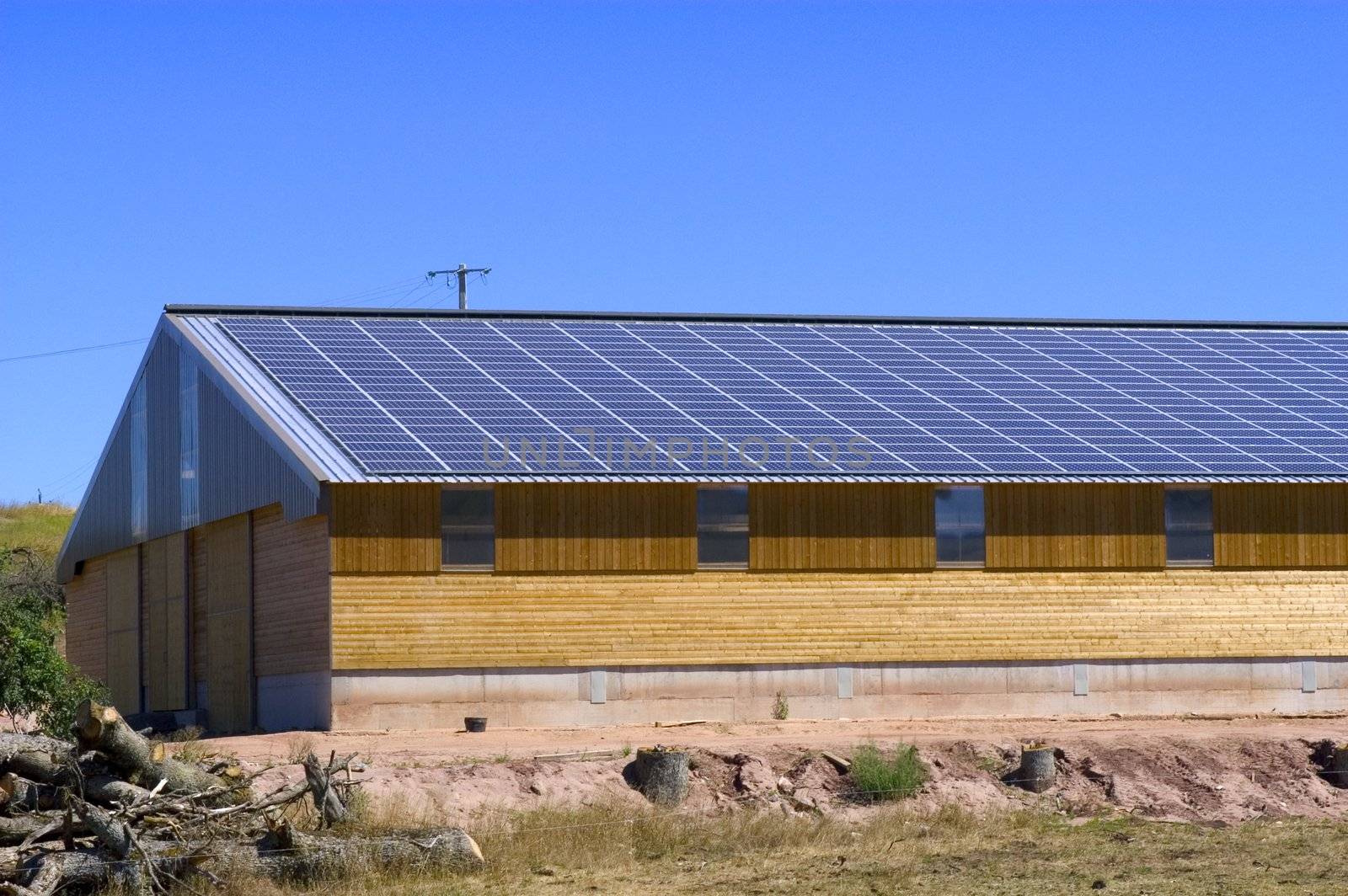 Cattle Sheds Solar Power Sation