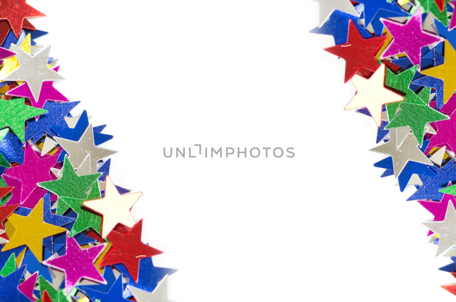 Colored stars background for your text on photo, and other.
