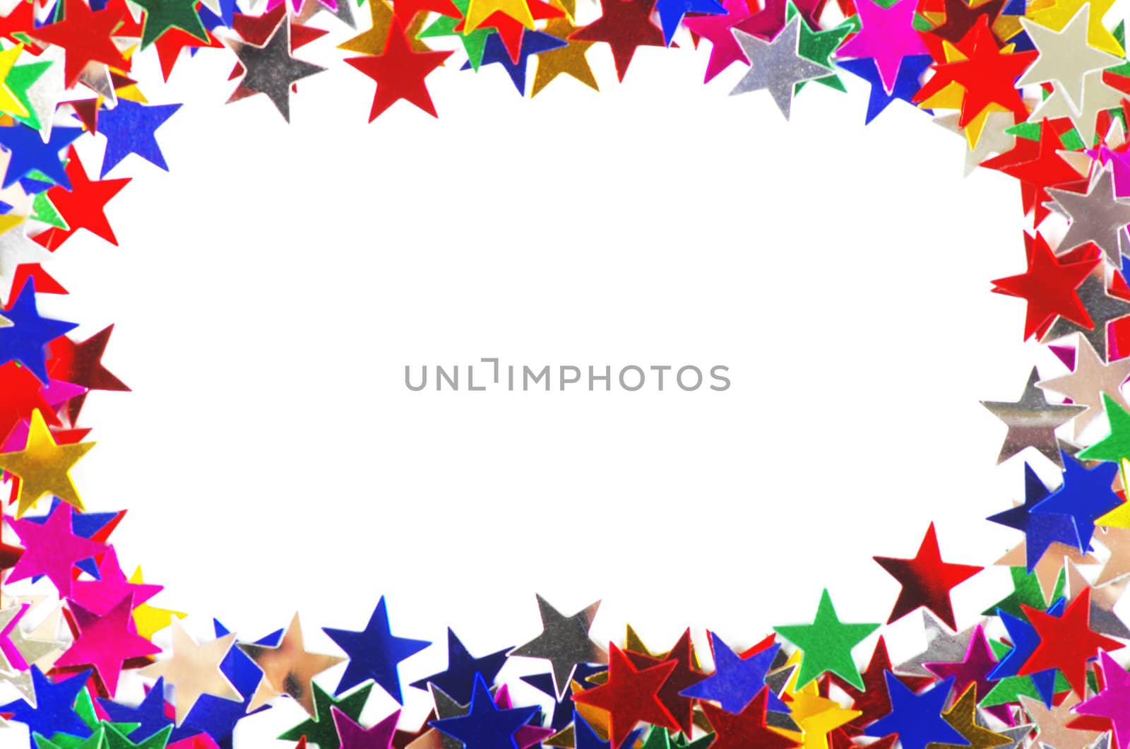 Colored stars background for your text on photo, and other.