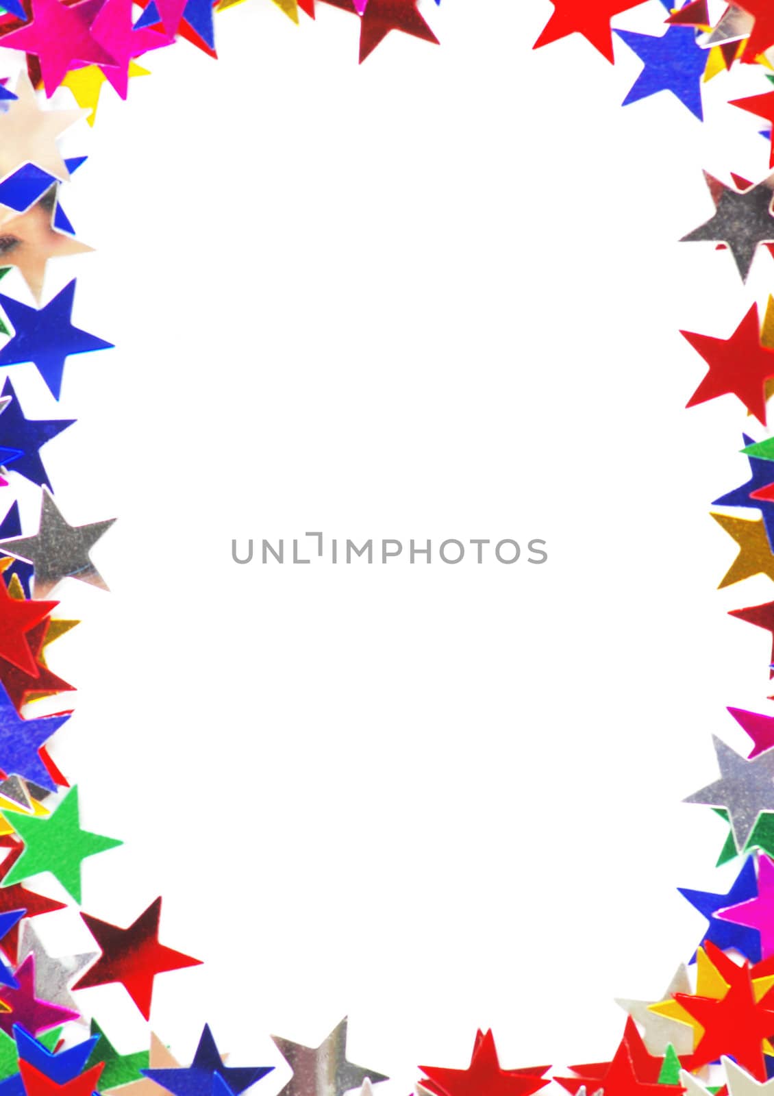 Colored stars background for your text on photo, and other.
