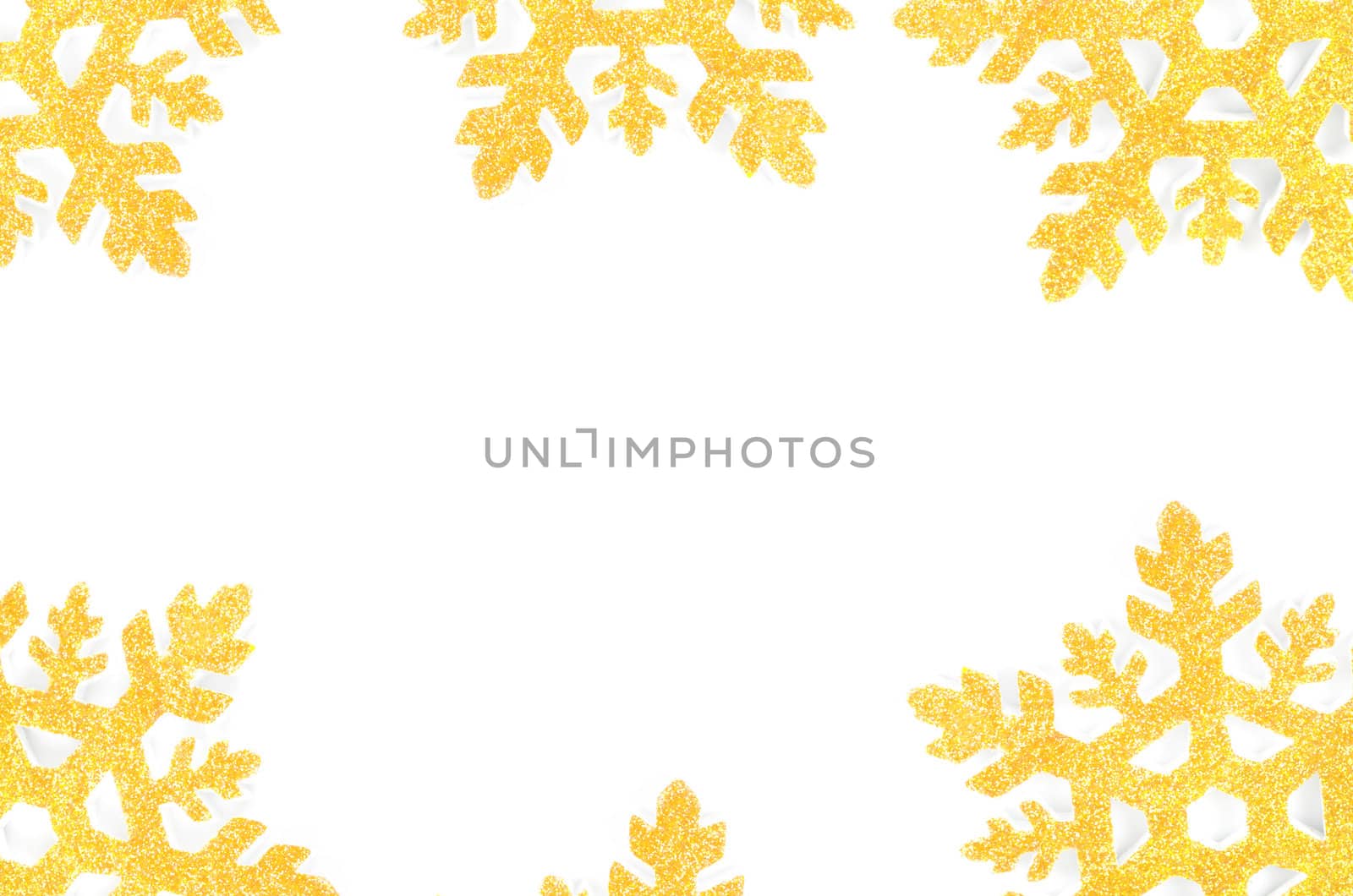 Christmas tree decoration star isolated on white background