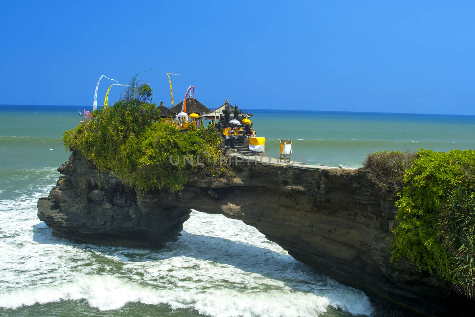 Coast near Tanah Lot, Bali. Indonesia