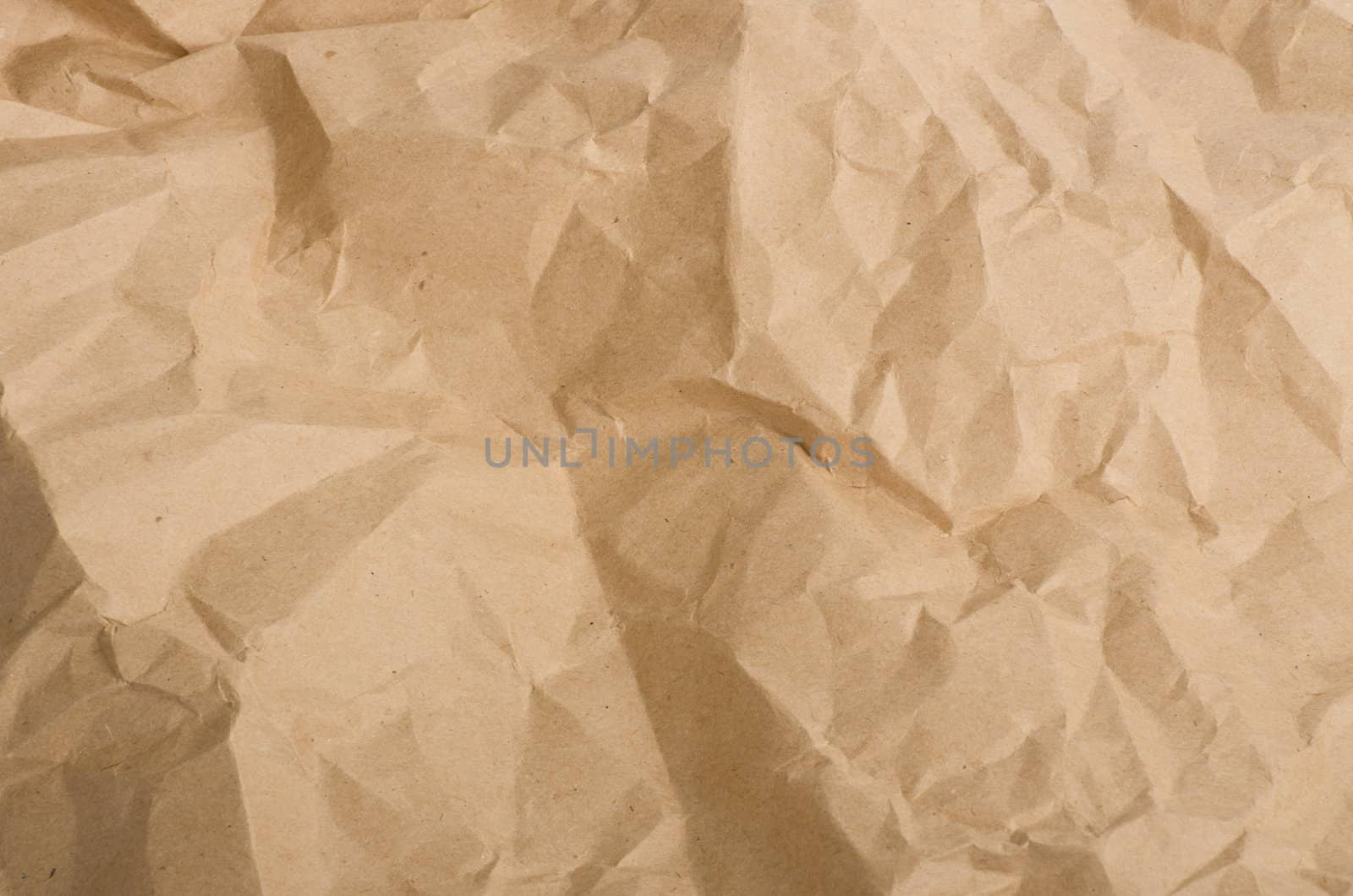 old crushed paper background