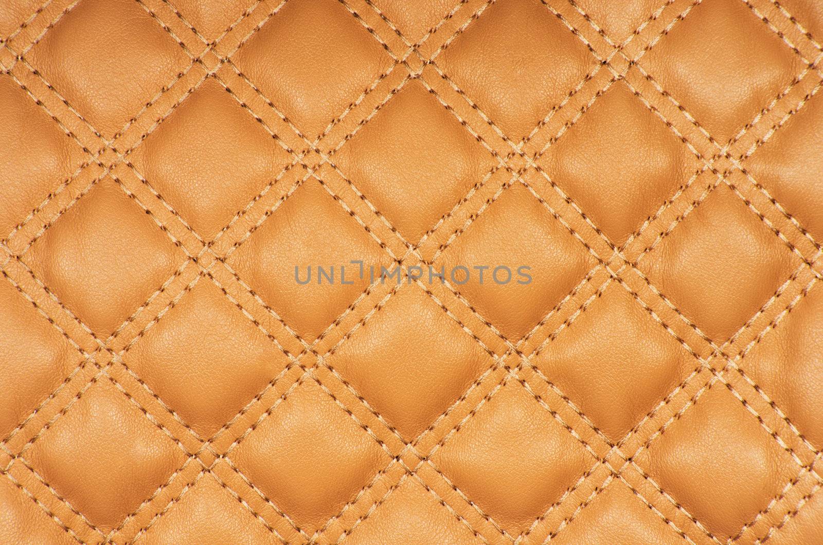 Sepia picture of genuine leather upholstery