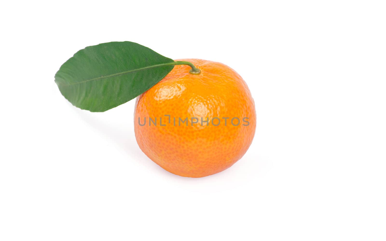Mandarins isolated on white background