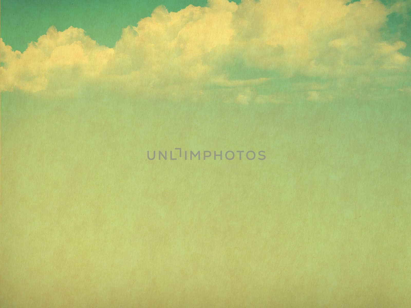 retro image of cloudy sky