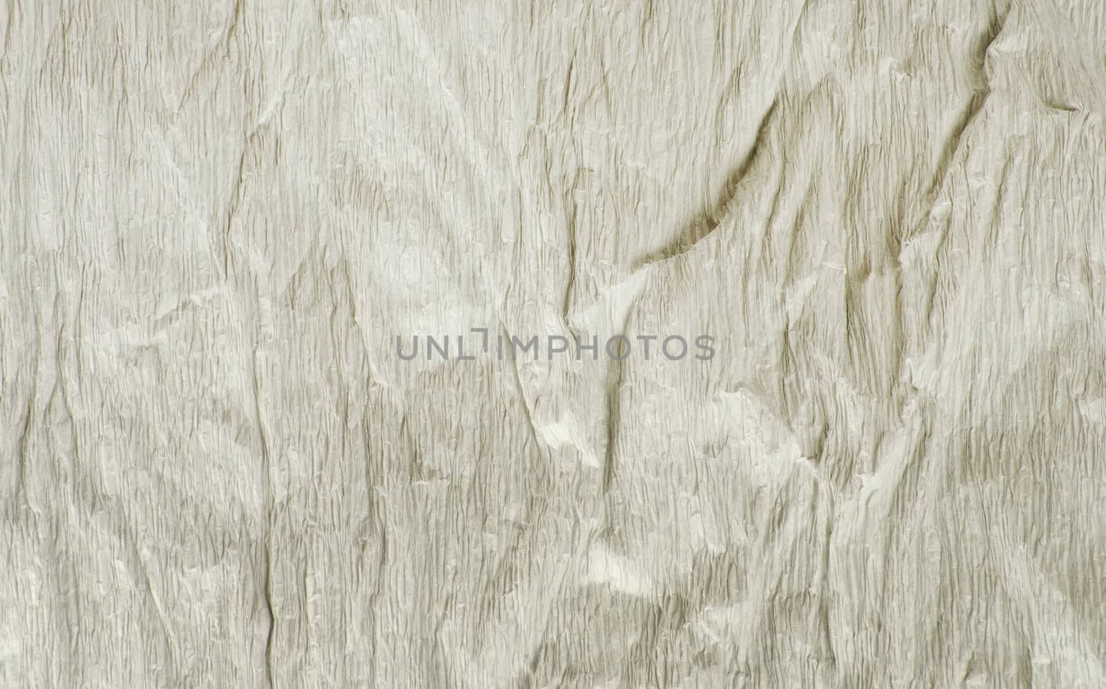 Crumpled light gray paper
