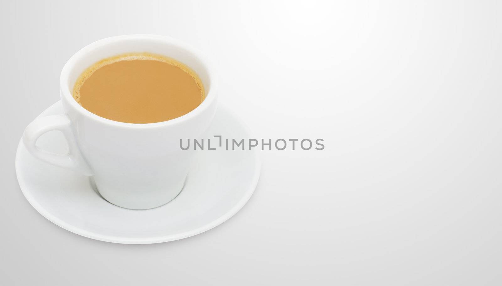 Coffee espresso isolated on white + Clipping Path