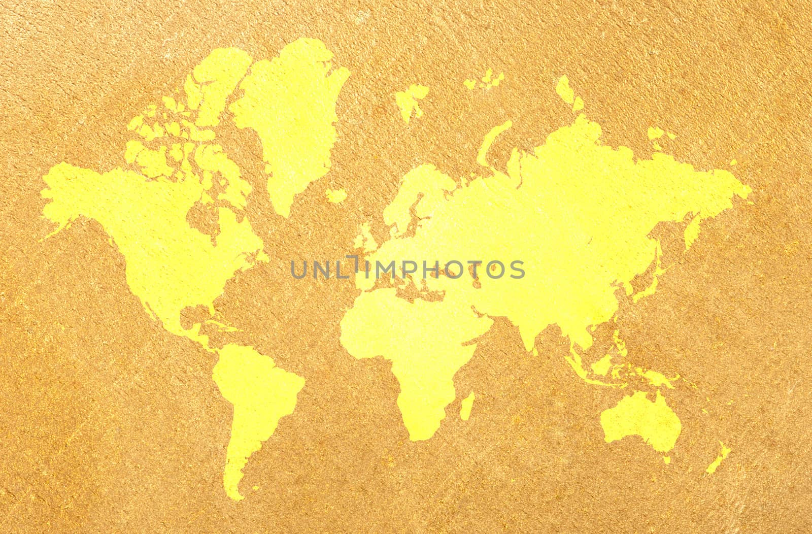 Abstract world map