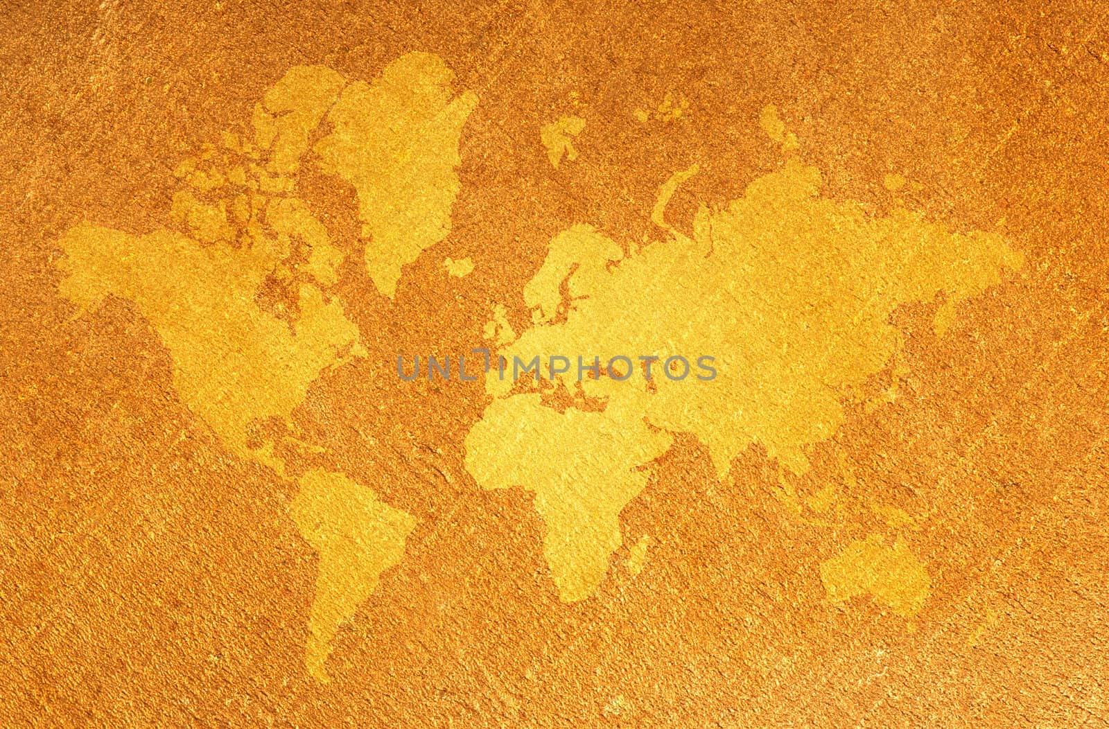 Abstract world map