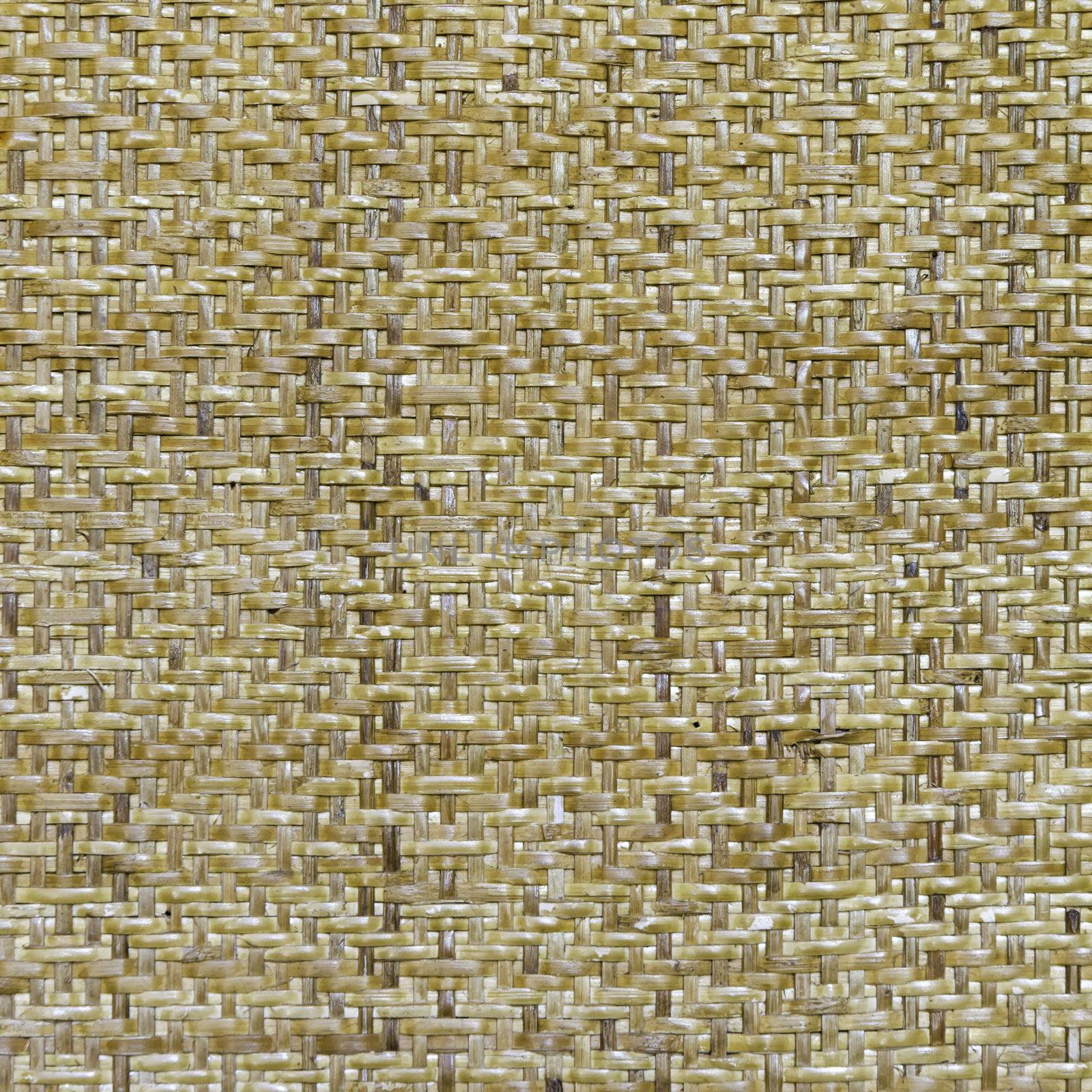 Weave texture natural wicker  by siraanamwong