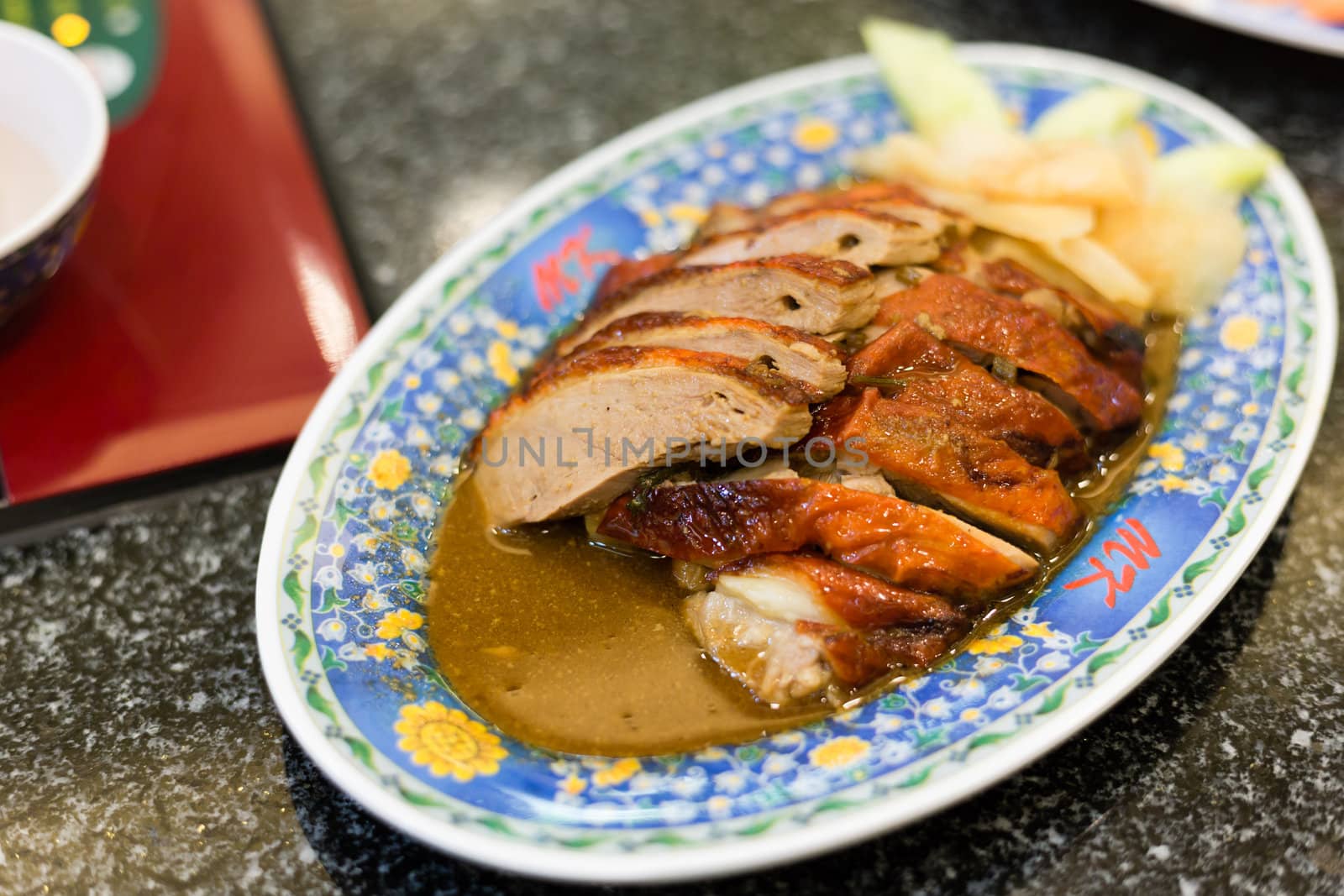 Roasted duck smoked honey sauce  Chinese Food style by moggara12