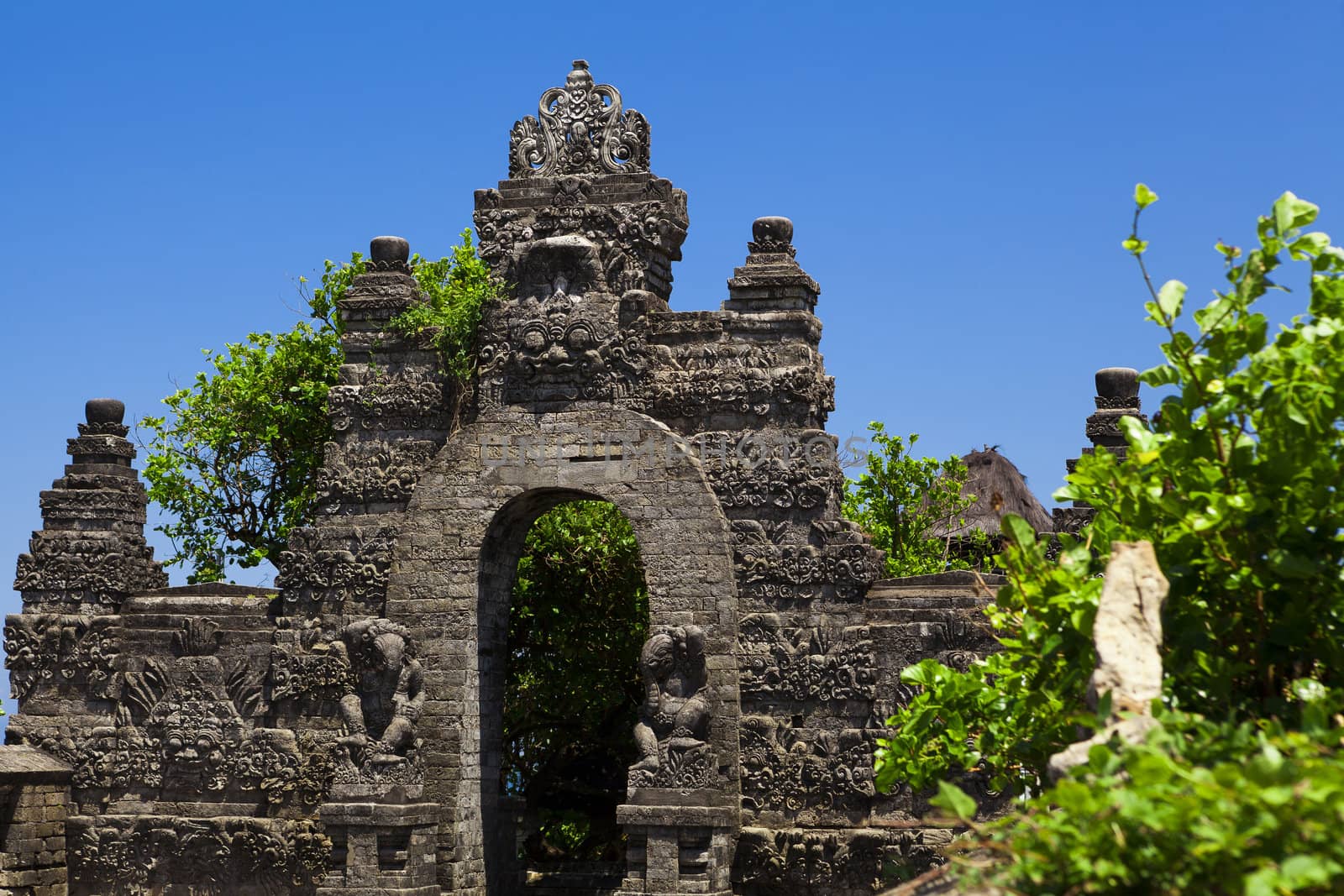 Uluwatu Temple in Bali Indonesia