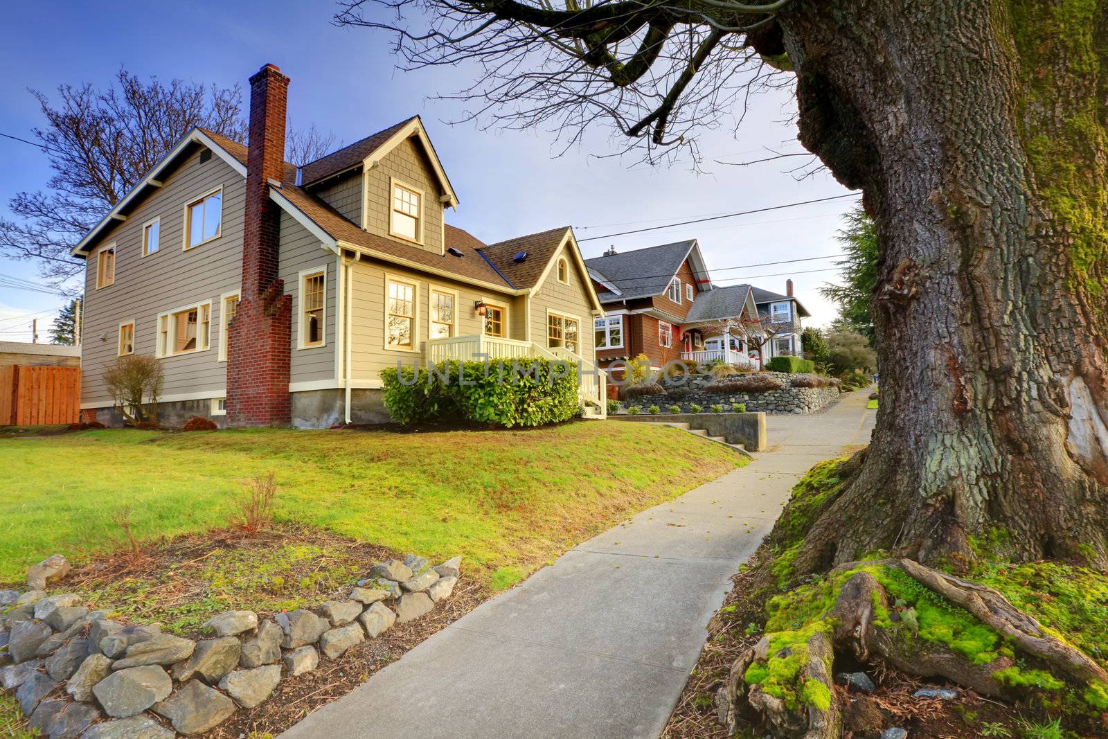 Beautifully restored old craftsman style home.