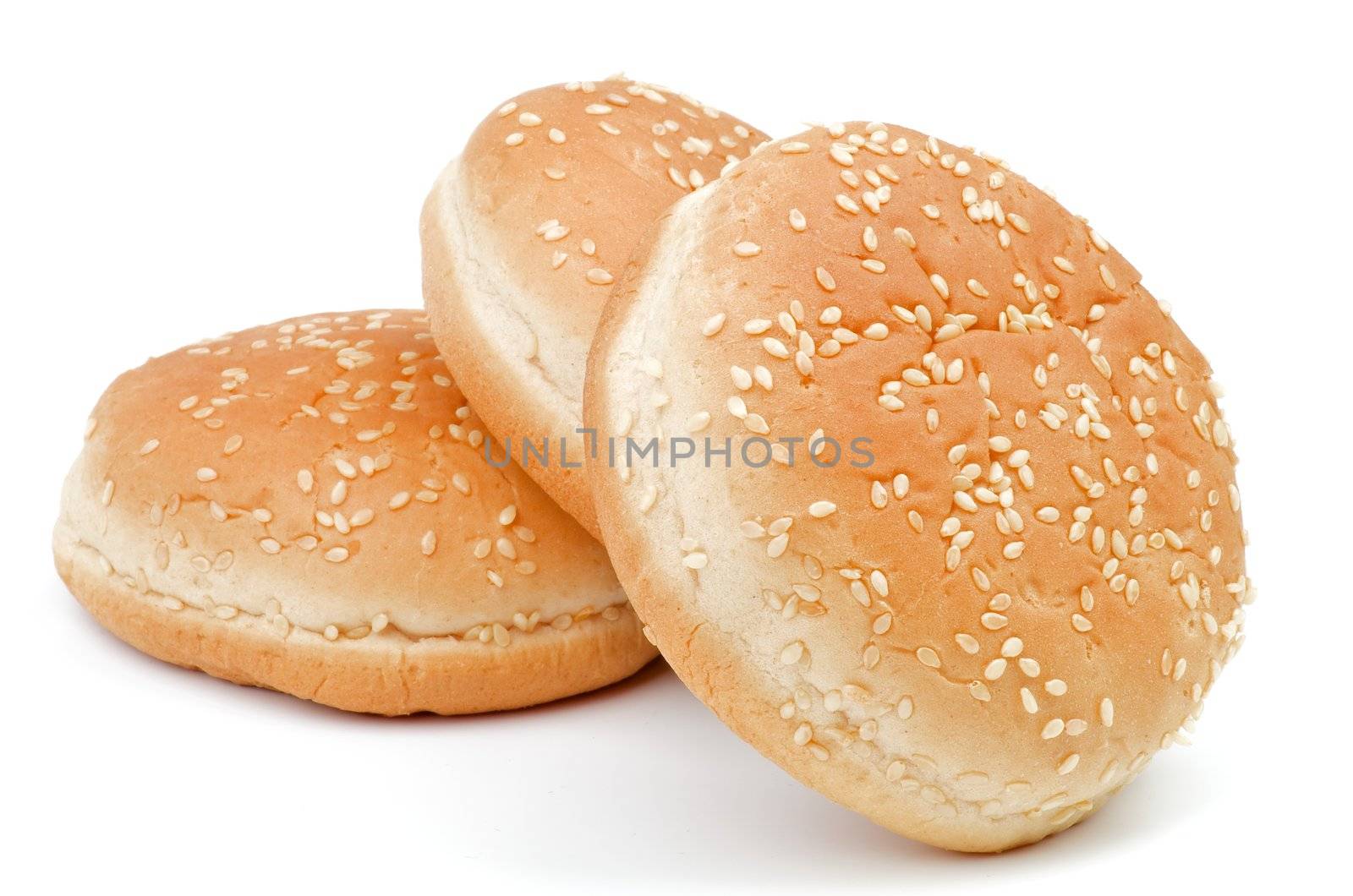 Burger Sesame Seed Buns by zhekos