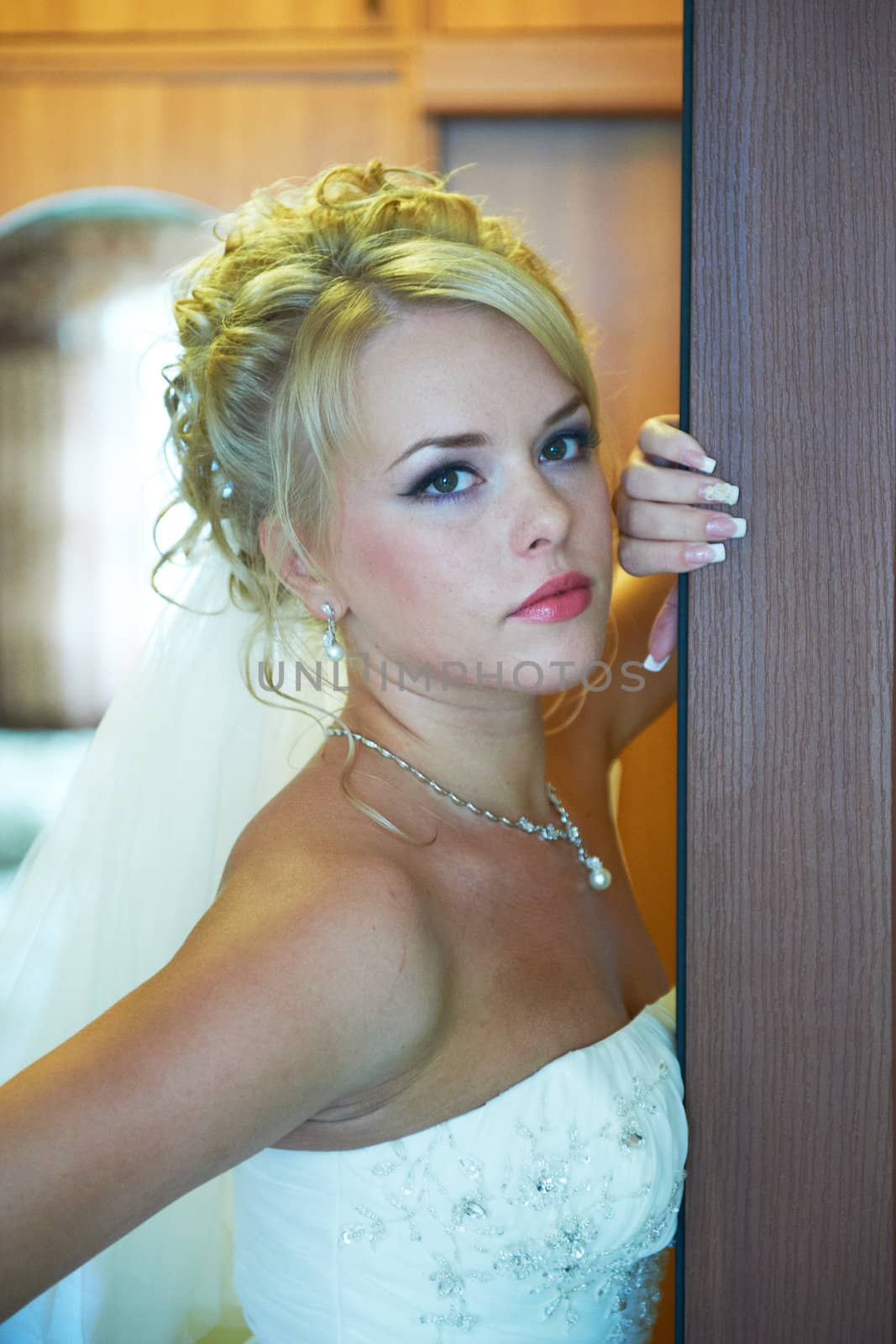 Portrait of a beautiful bride