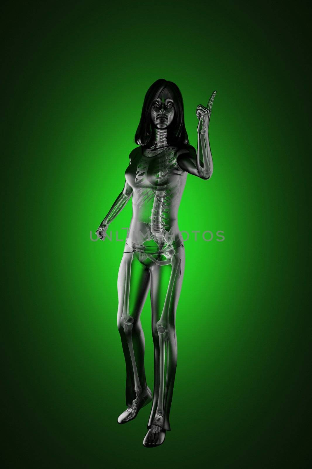 cute woman radiography by videodoctor