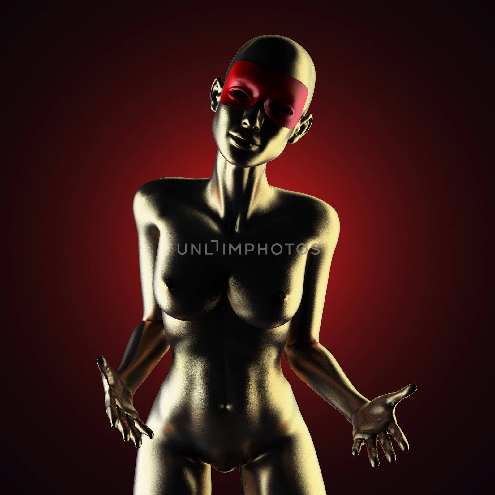 golden woman