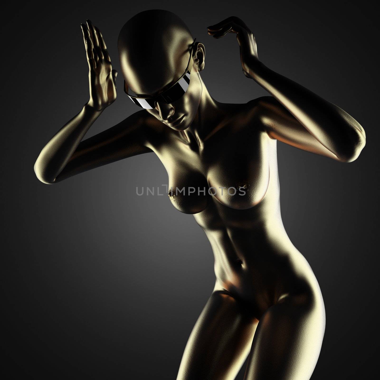 golden woman