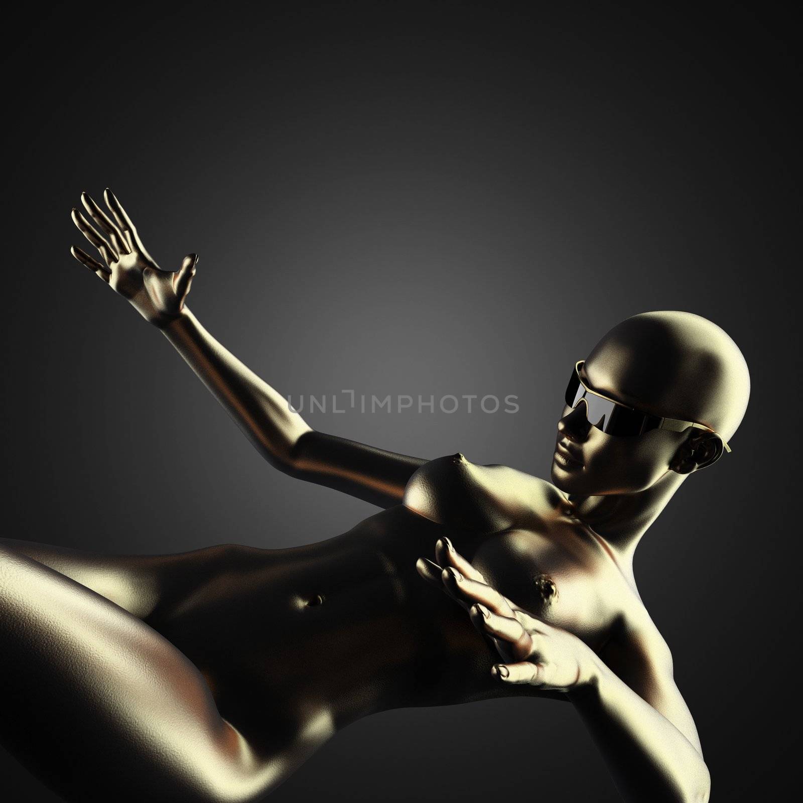golden woman