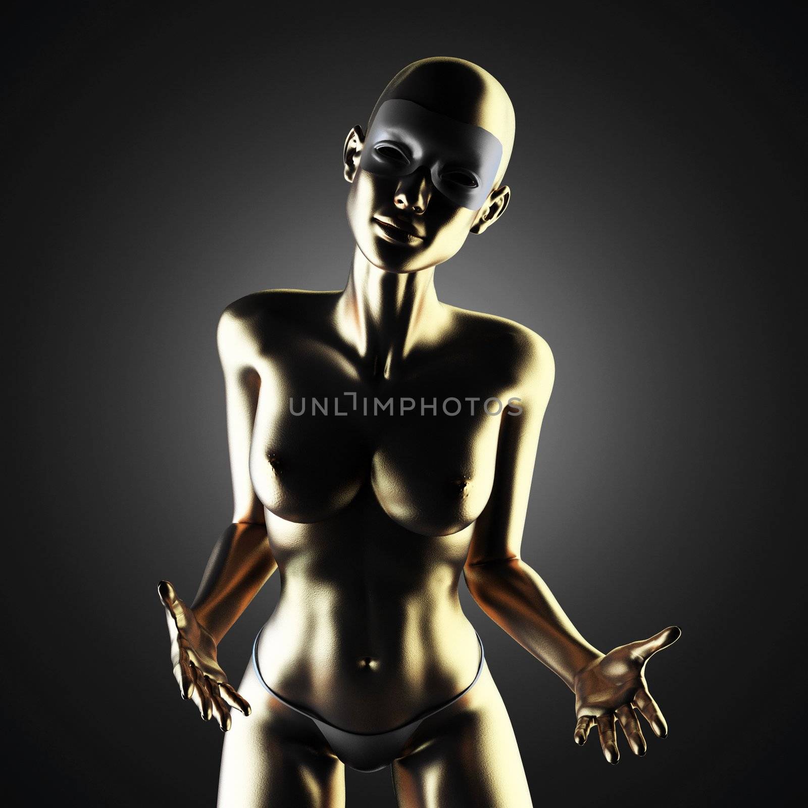 golden woman