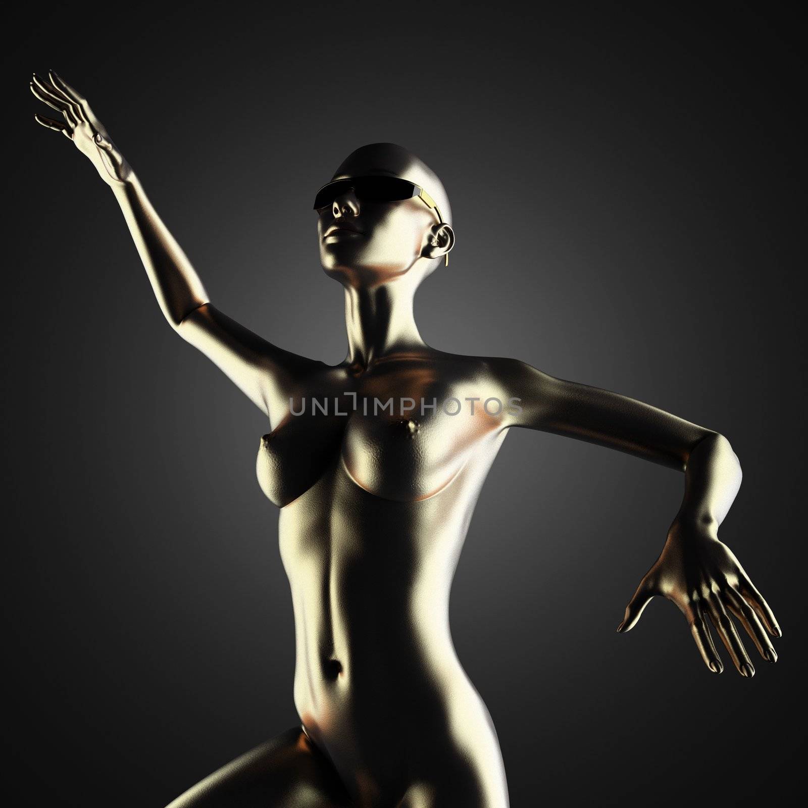 golden woman