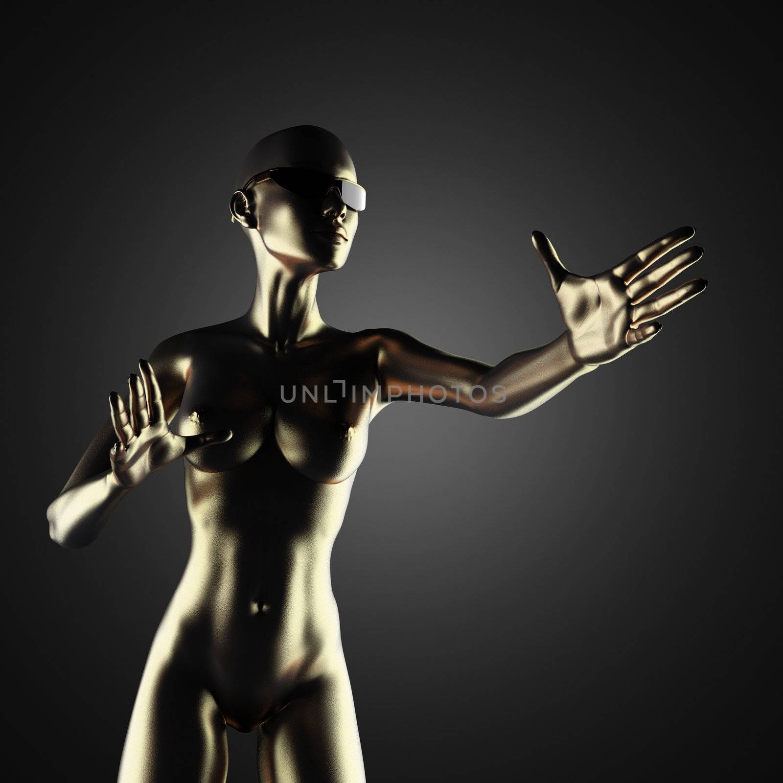 golden woman