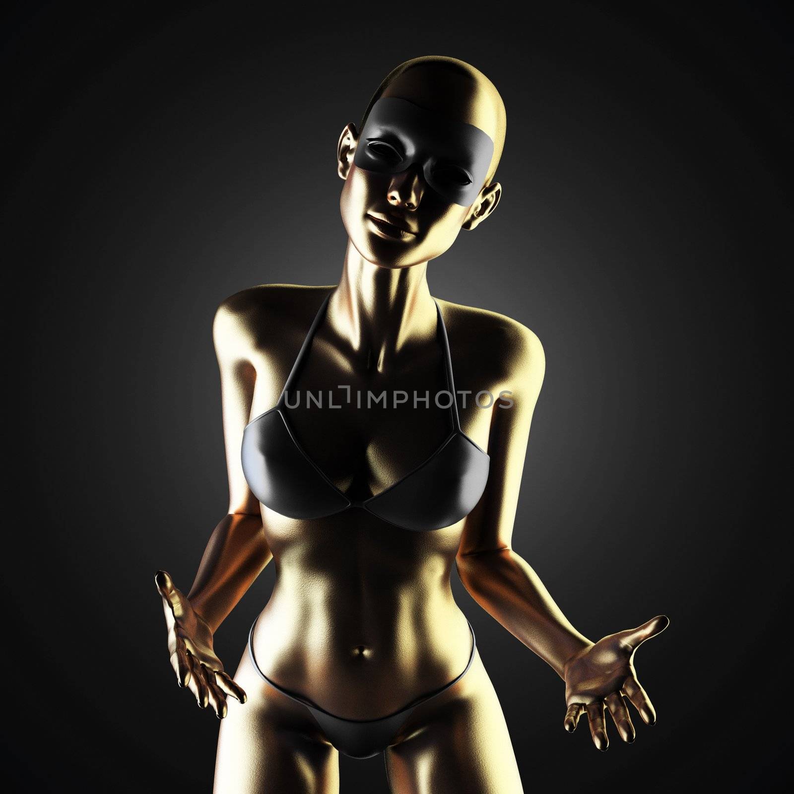 golden woman