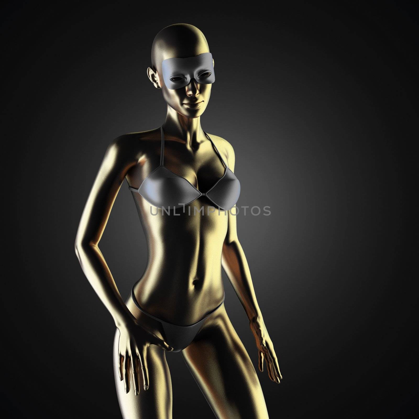 golden woman