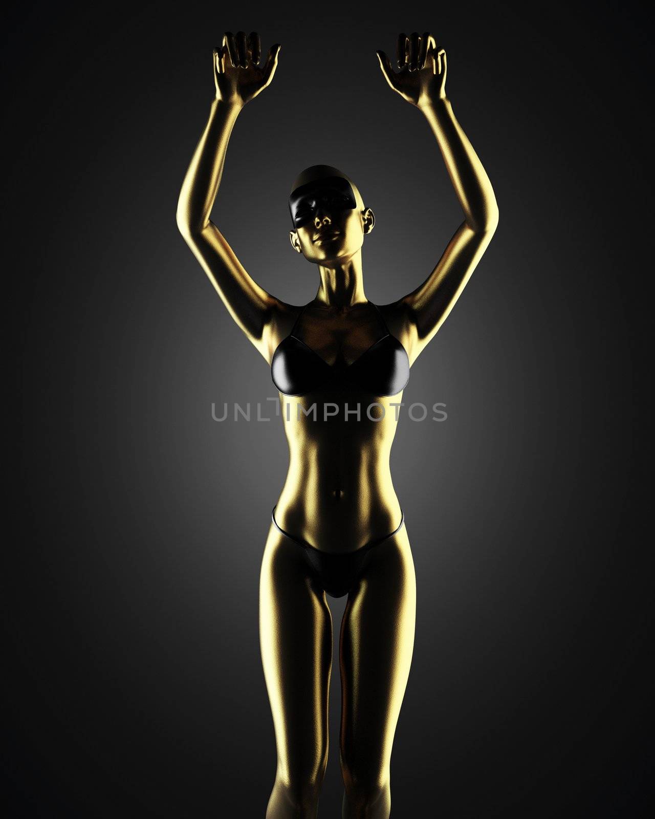 golden woman